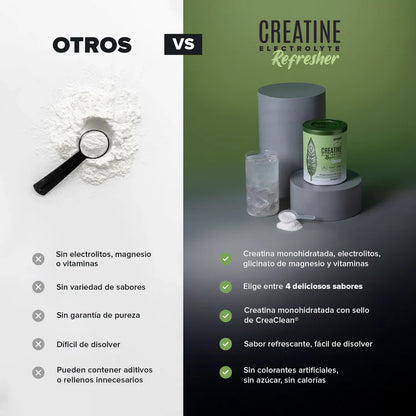 Birdman Creatine Refresher | Sabor Lemon Twist | Creatina Monohidratada con Electrolitos, Magnesio y Vitaminas | Sin Azúcar, Sin Calorías | Saborizantes y Endulzantes Naturales  | 30 Porciones | 300g (Copia)